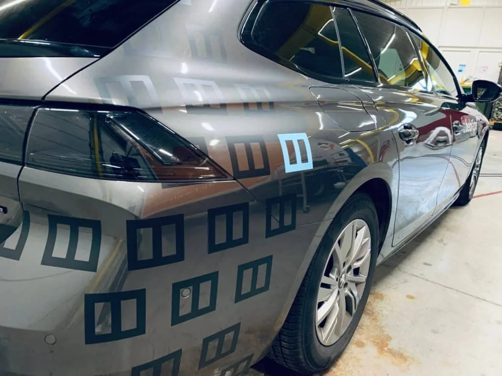 Belettering auto voor Belorama